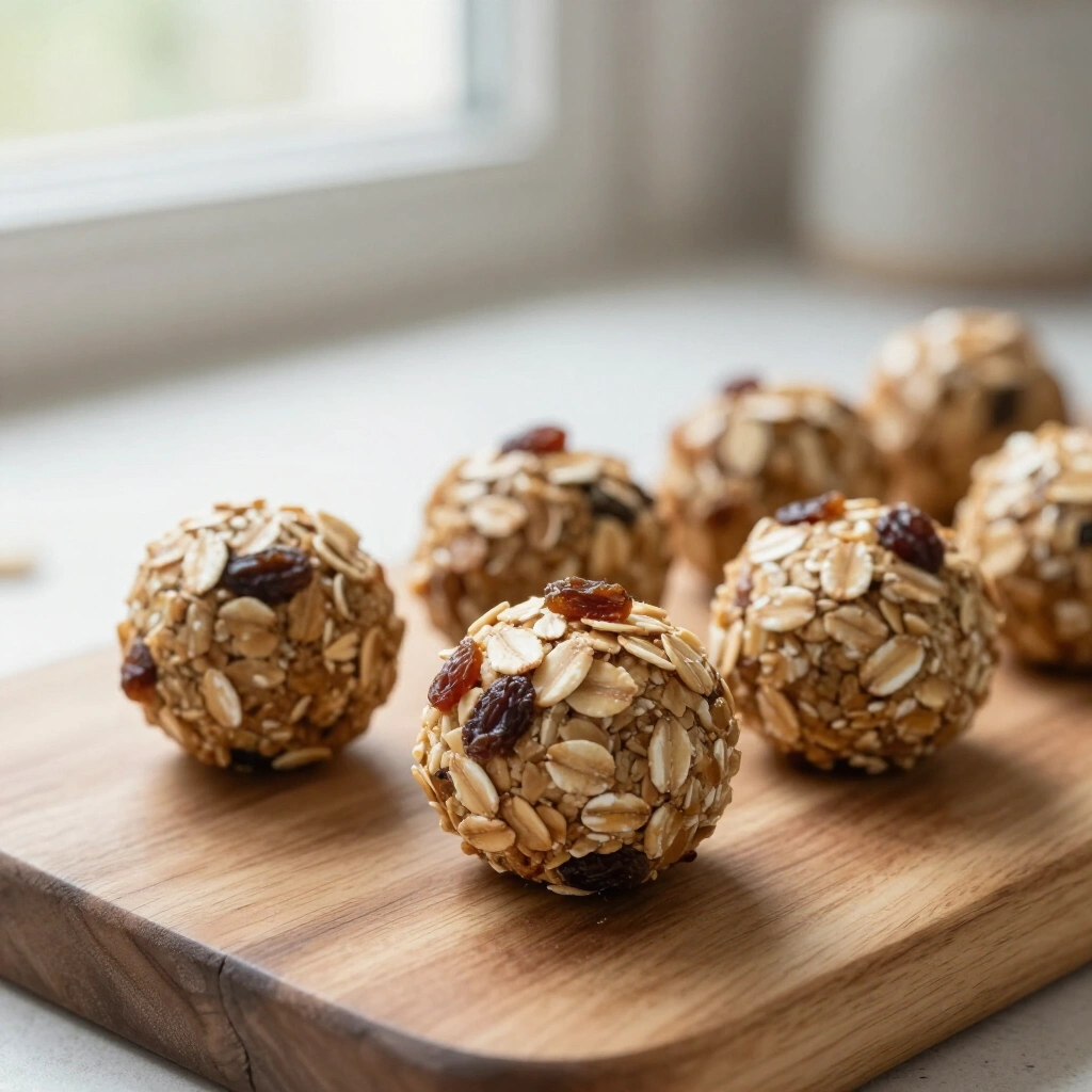 Oatmeal Raisin Protein Balls