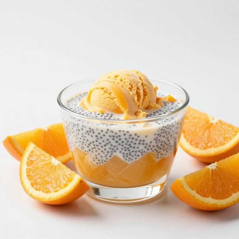 Orange Creamsicle Chia Pudding