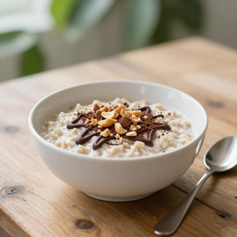 Peanut Butter Cup Overnight Oats Recipe