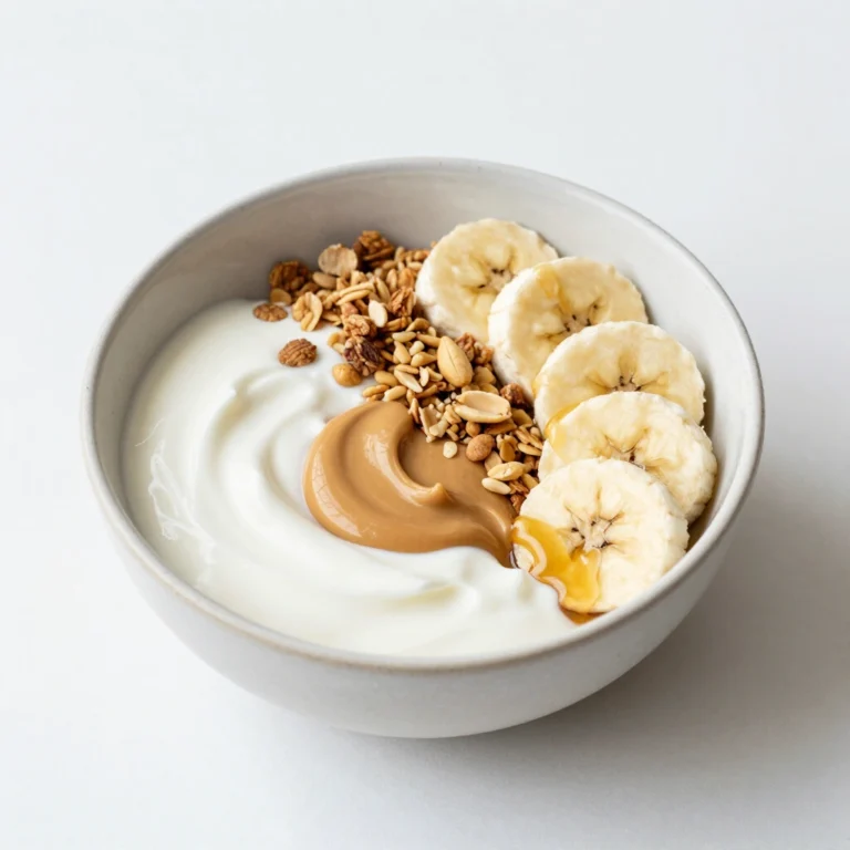 Peanut Butter Yogurt Bowl