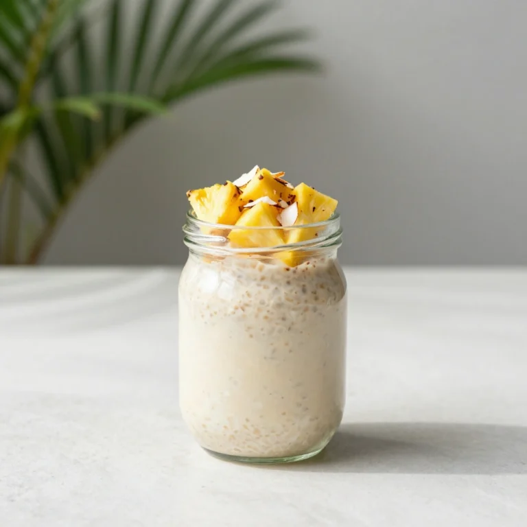 Pina Colada Overnight Oats