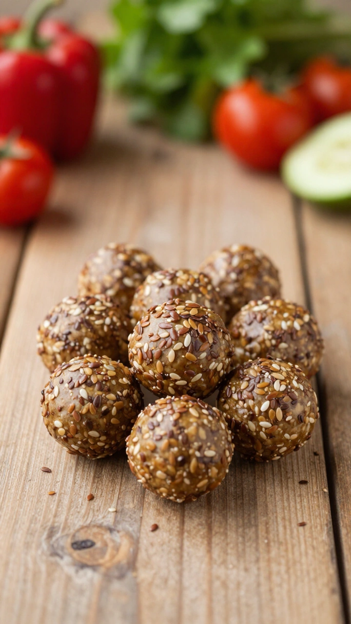 Protein Balls with Flax Seed