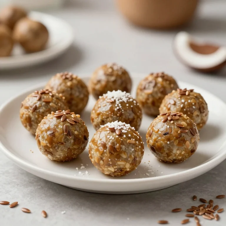 Protein Balls with Flax Seed