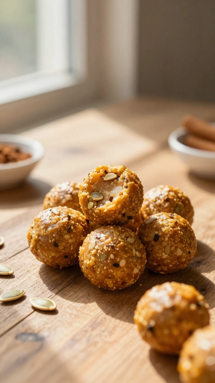 Pumpkin Protein Balls