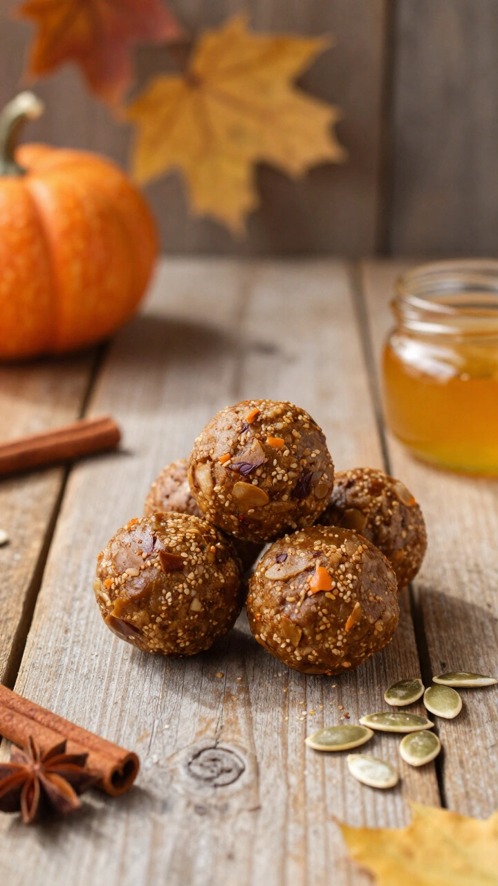 Pumpkin Spice Protein Balls
