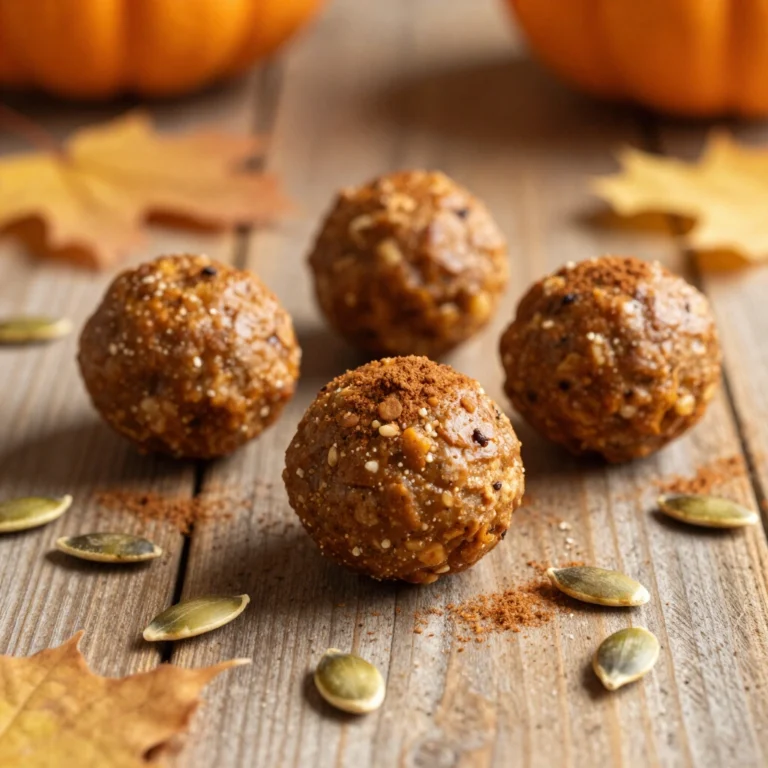 Pumpkin Spice Protein Balls