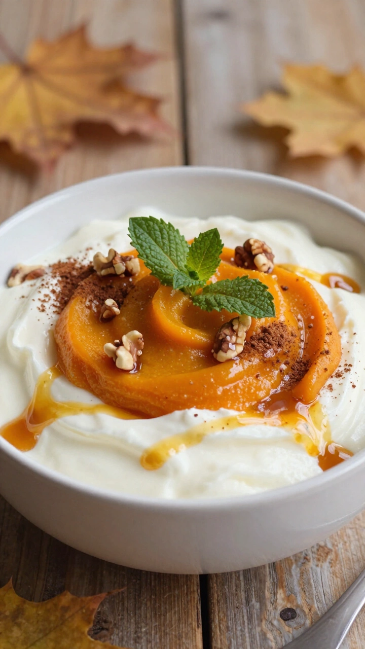 Pumpkin Yogurt Bowl