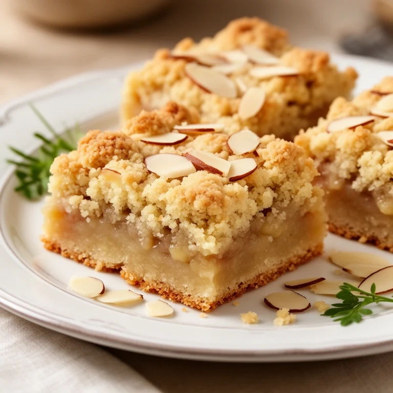 Almond Crumble Bars