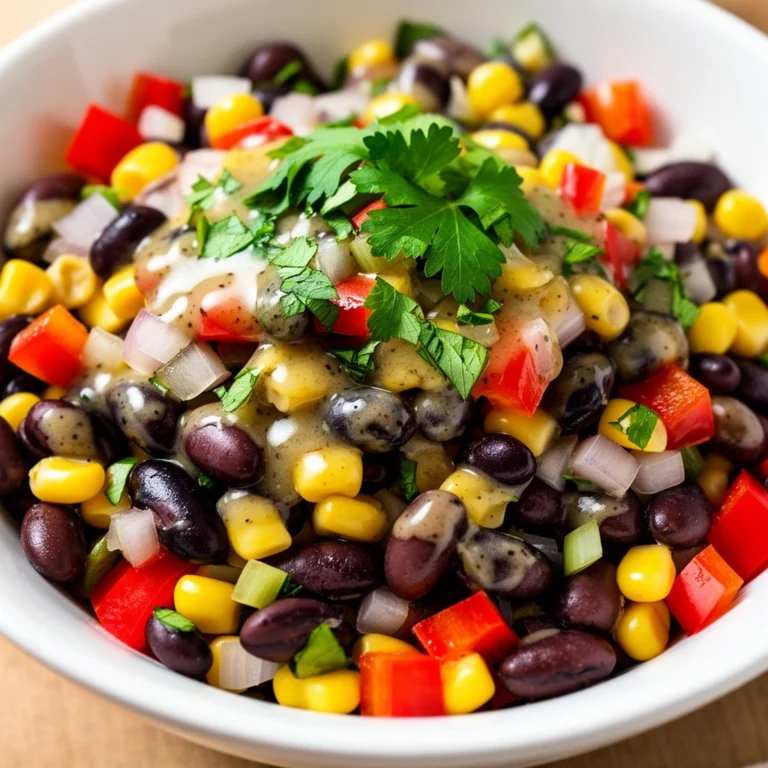 Texas Caviar With Italian Dressing
