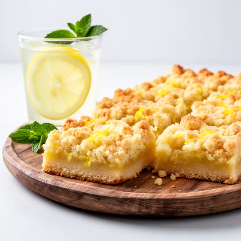 Sugar Cookie Lemonade Crumble Bars