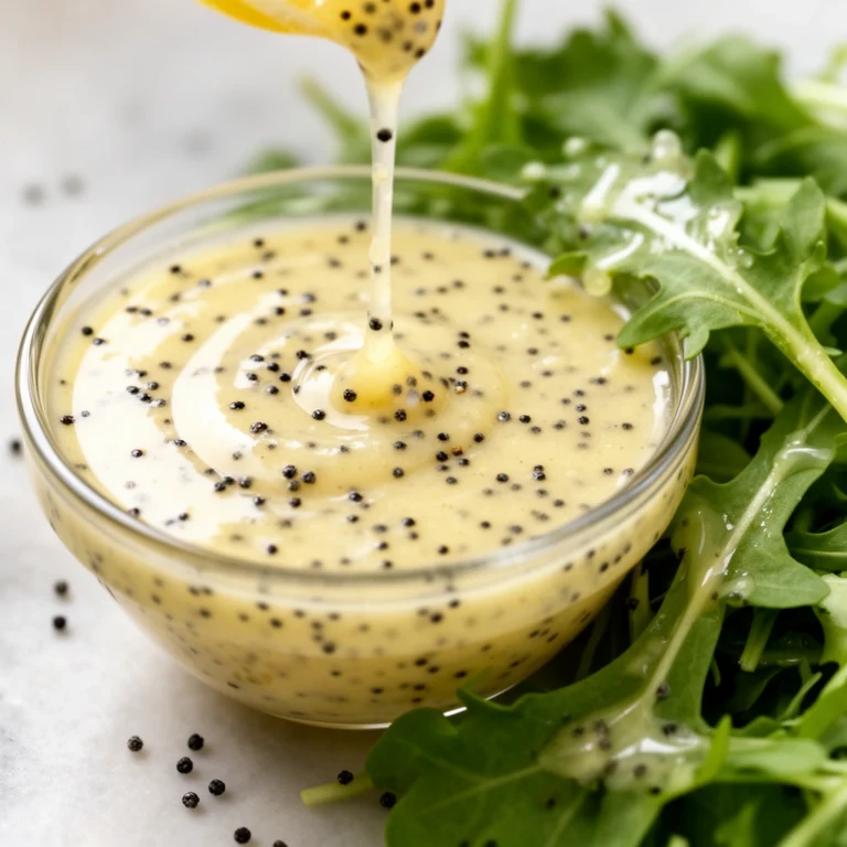 Lemon Poppyseed Dressing