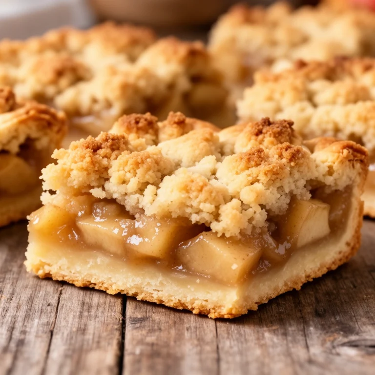 Apple Pie Crumble Bars