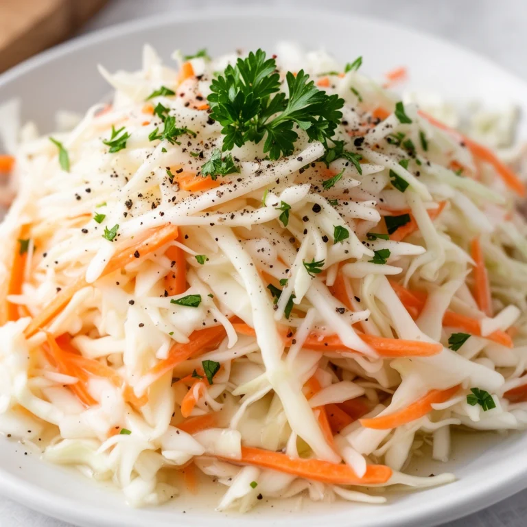 Coleslaw With Vinegar Dressing
