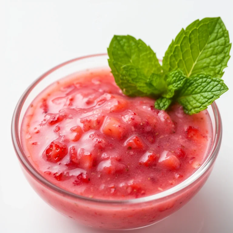 Strawberry Vinaigrette Dressing