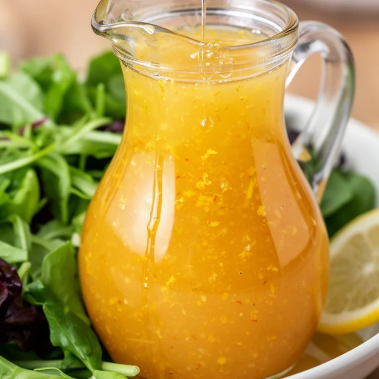 Honey Lemon Vinaigrette Dressing