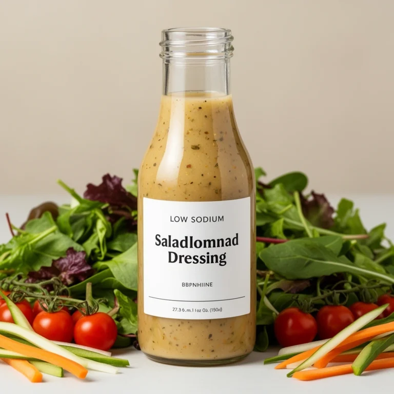 Low Sodium Salad Dressing