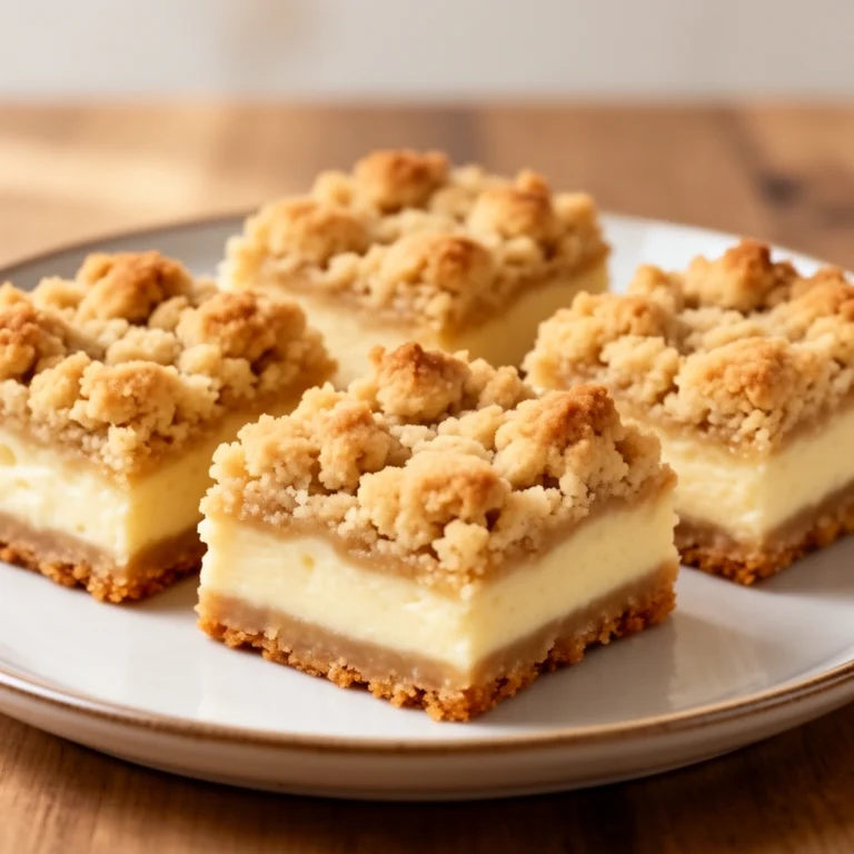 Cheesecake Crumble Bars