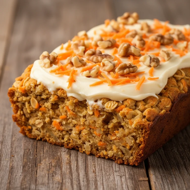 Carrot Cake Baked Oatmeal