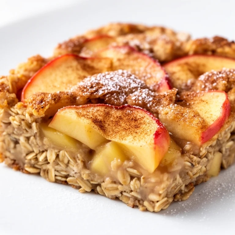 Apple Pie Baked Oatmeal