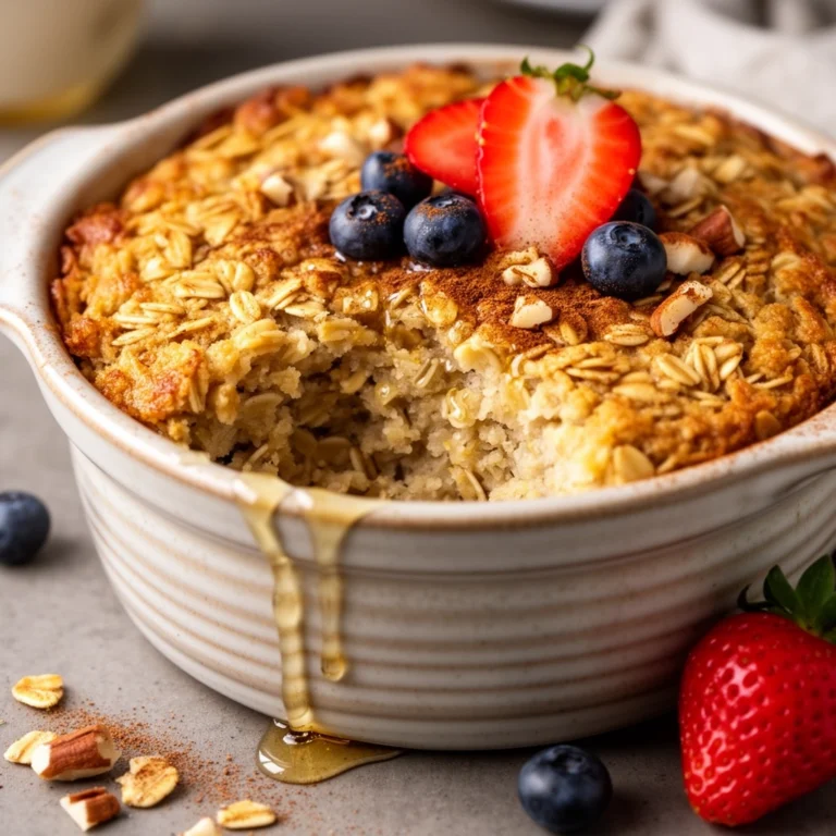 Easy Baked Oatmeal