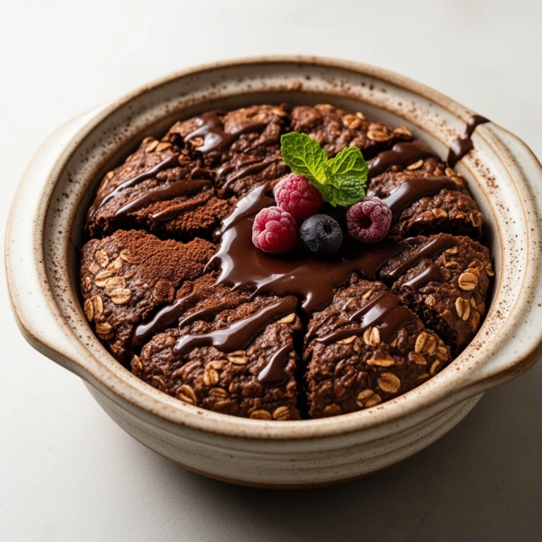 Chocolate Baked Oatmeal