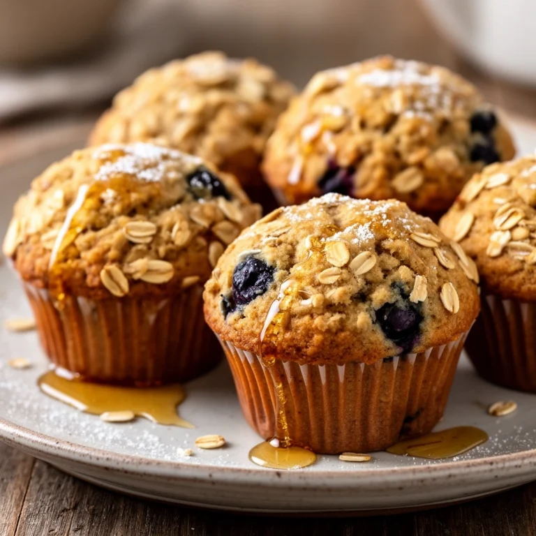 Baked Oatmeal Muffins