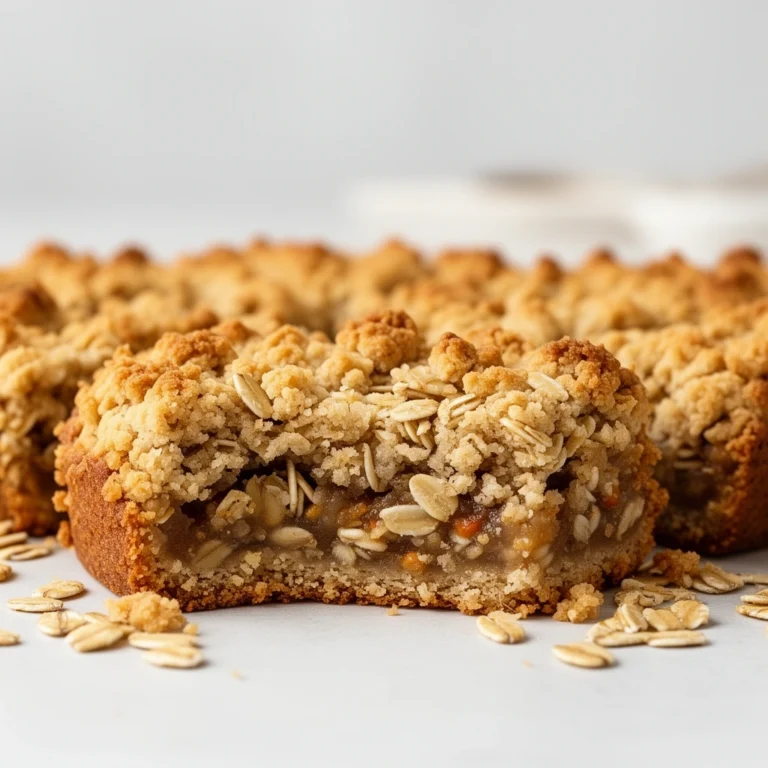 Oat Crumble Bars