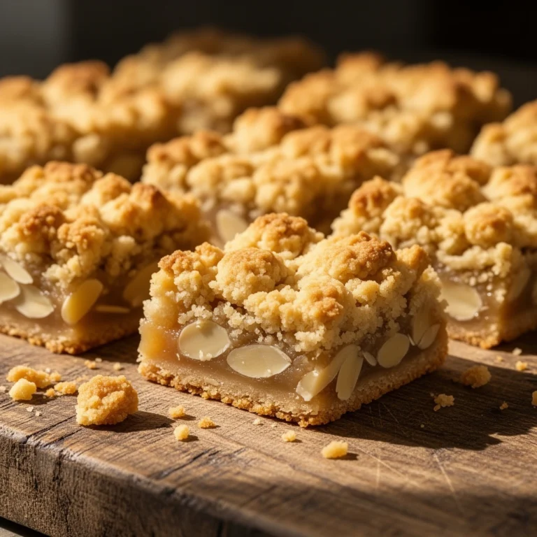 Gluten Free Almond Crumble Bars