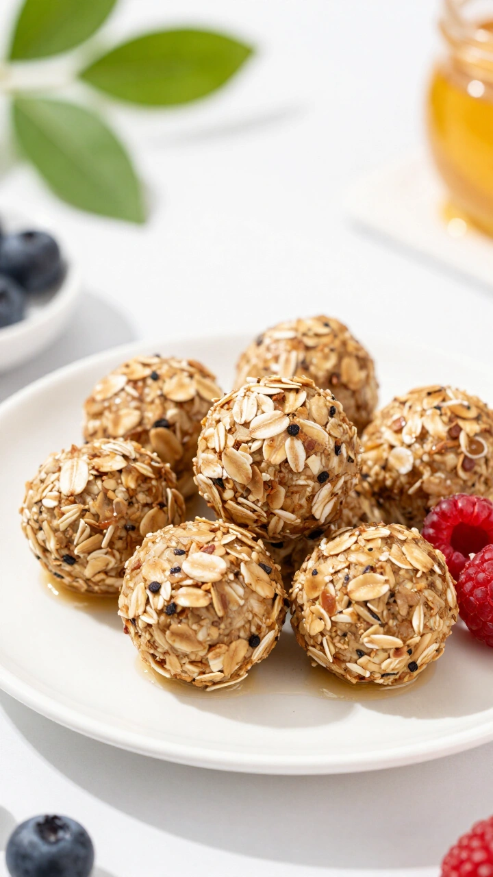 Healthy Rolled Oats Protein Balls