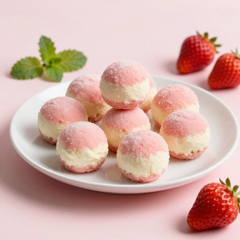 Strawberry Cheesecake Protein Balls