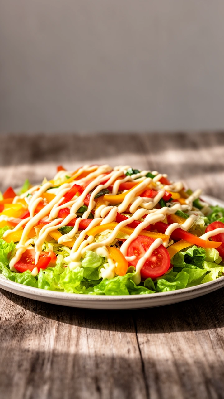Taco Salad with Catalina Dressing