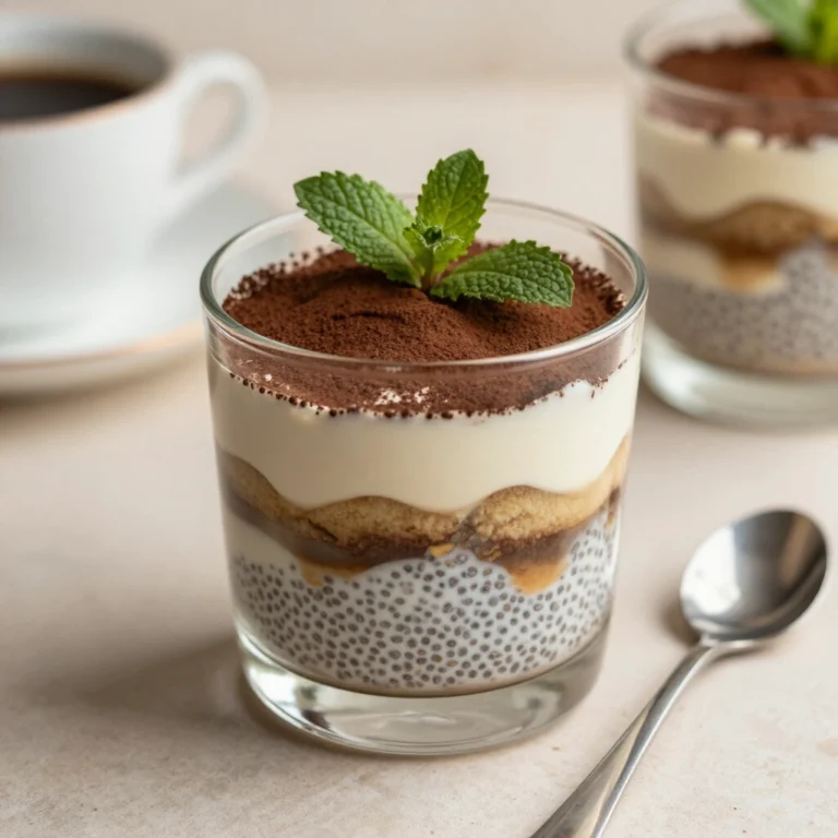 Tiramisu Chia Pudding