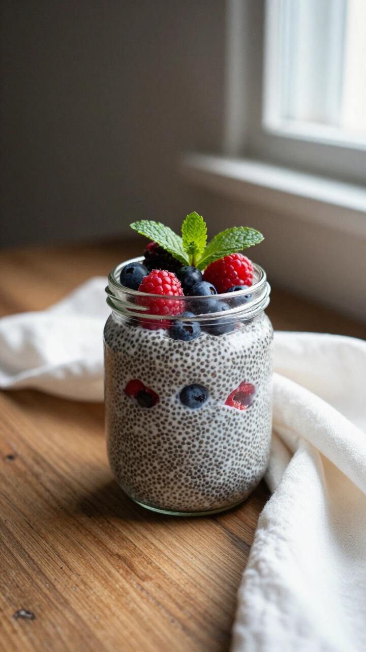 Healthy Whole 30 Chia Seed Pudding Recipe
